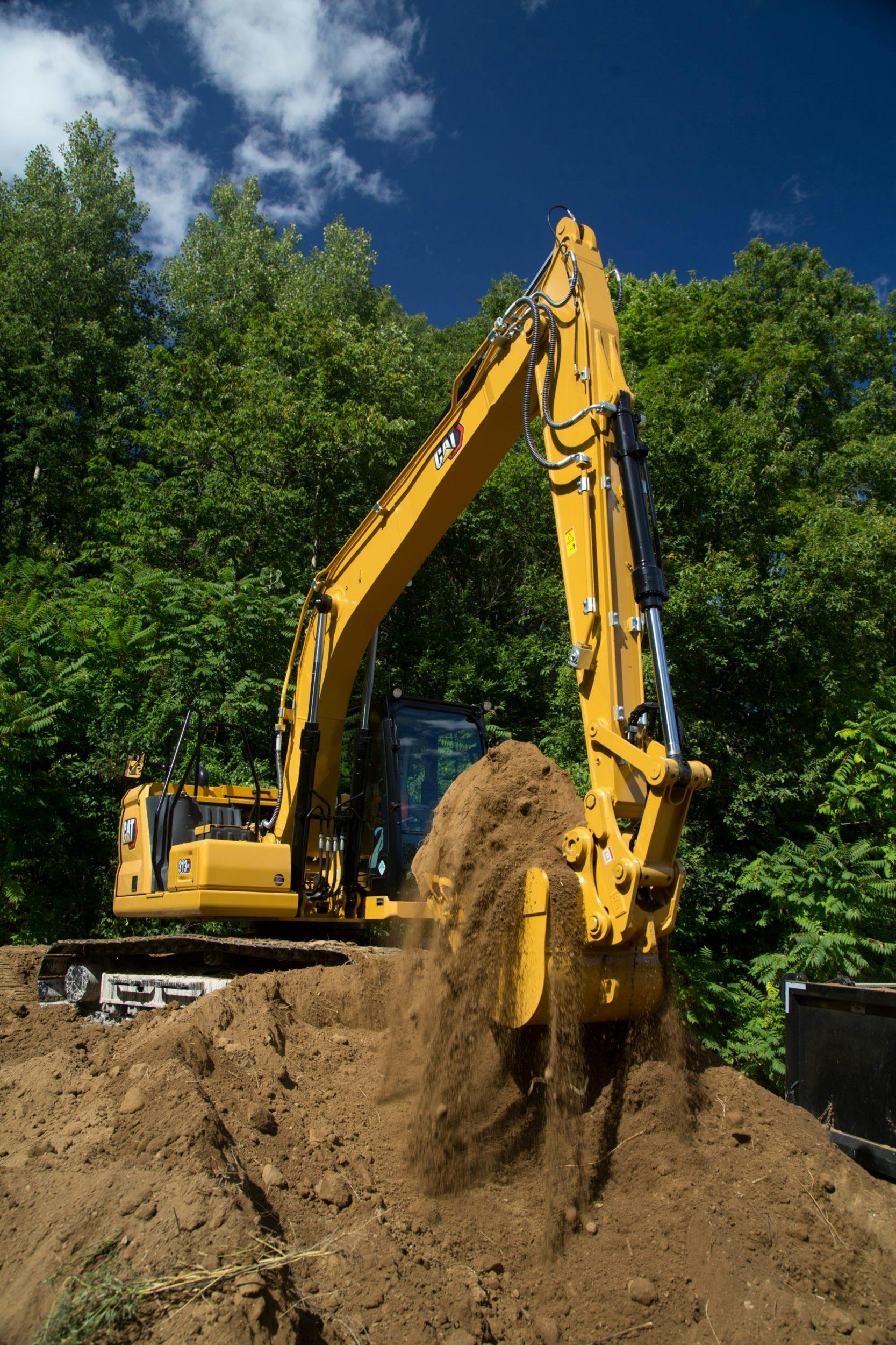 313 Excavator Portrait