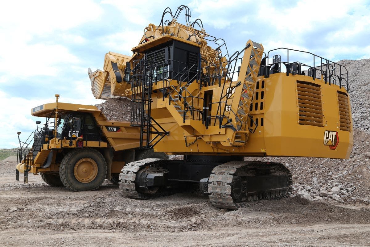 Cat Hydraulic Mining Shovel